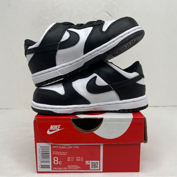 Nike Dunk Low TD “Panda/Black White” 2023 - Picture 3 of 4